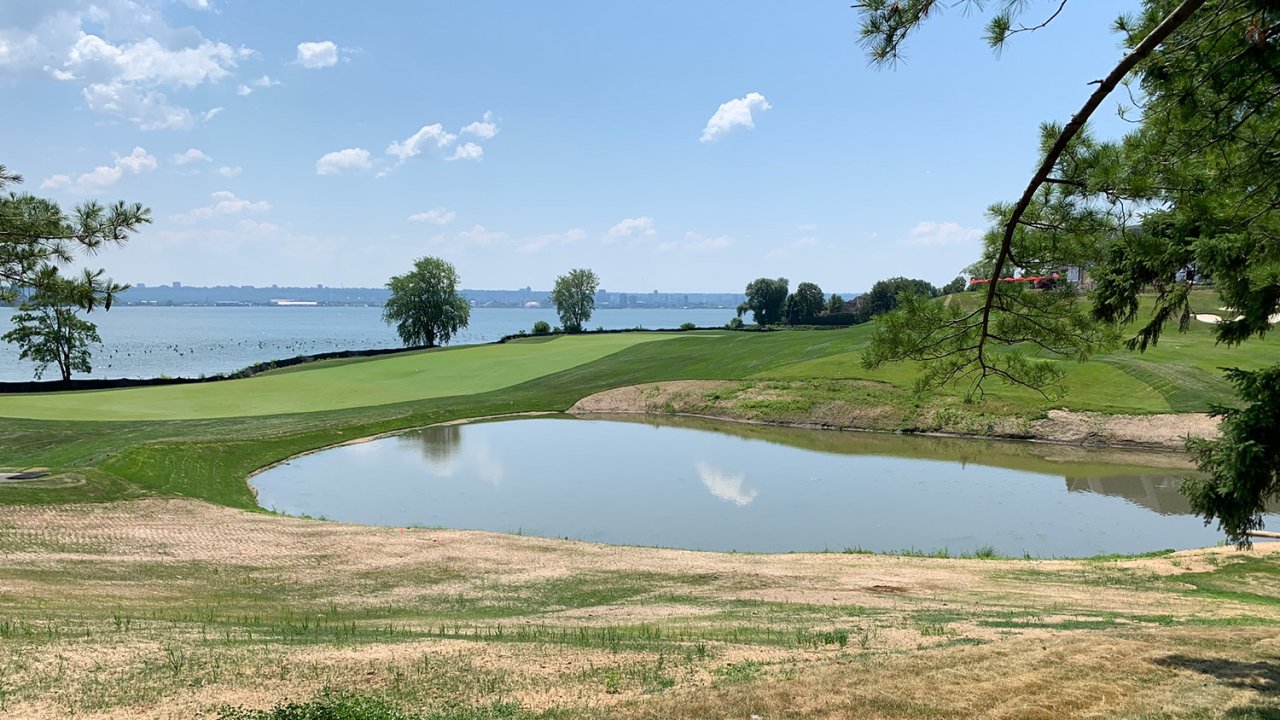 Burlington golf course.